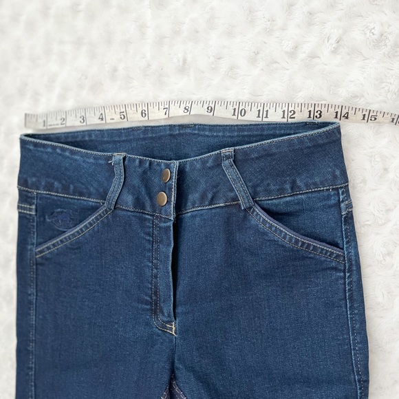 PIPER By SMARTPAK Stretch Denim Full Seat Breeches Riding Jeans - Picture 14 of 15